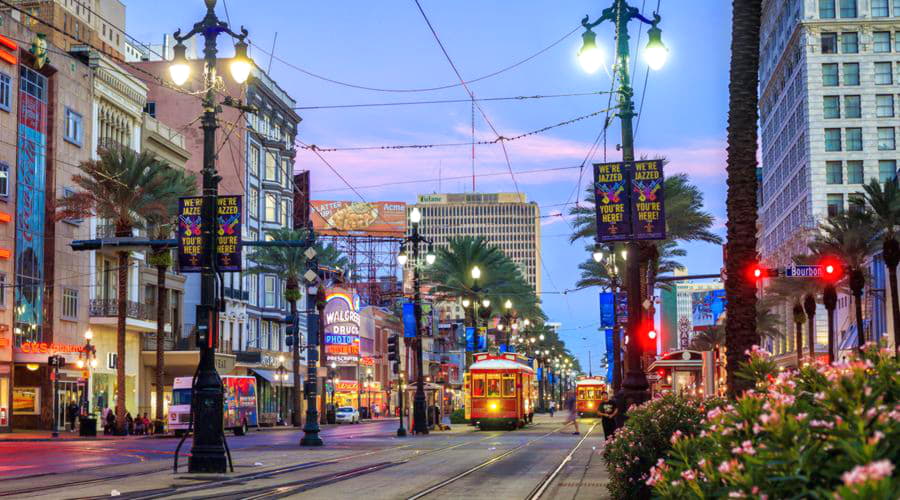 I nostri servizi di noleggio auto offrono una vasta selezione di veicoli a Nuova Orleans.